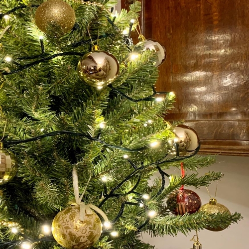 Christmas Tree at Bramble Cottage Hetton