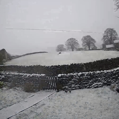 A typical snowy January 2021 in The Yorkshire Dales